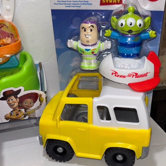 New Released Toy Story 4 Fisher-Price Little People Toy Story Set of 5 NIB - Picture 5 of 10